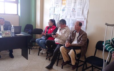 Visita de la DREA Ayacucho al IESPP Benigno Ayala Esquivel para la Licenciatura
