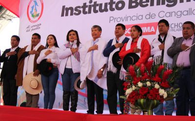 Inauguración de la Nueva Infraestructura del IESPPUB Benigno Ayala Esquivel